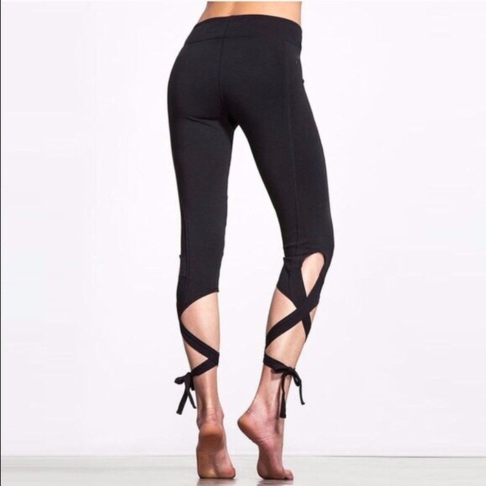 Free people wrap leg leggings